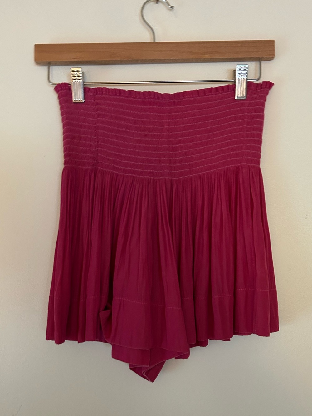 Koch Erica Mini Short Skirt Ruffle Small Magenta Pink Purple Made in America